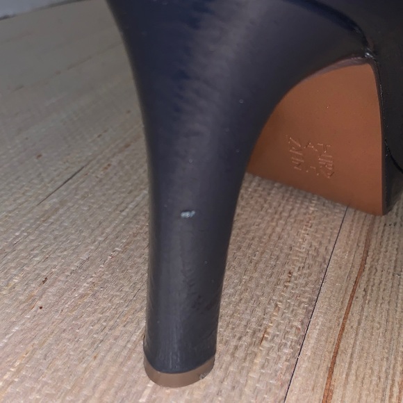 Naturalizer Women's 8.5 Leather Talissa Mary Janes Navy Blue Pump Career Office - Picture 14 of 14